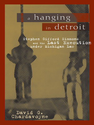 cover image of A Hanging in Detroit